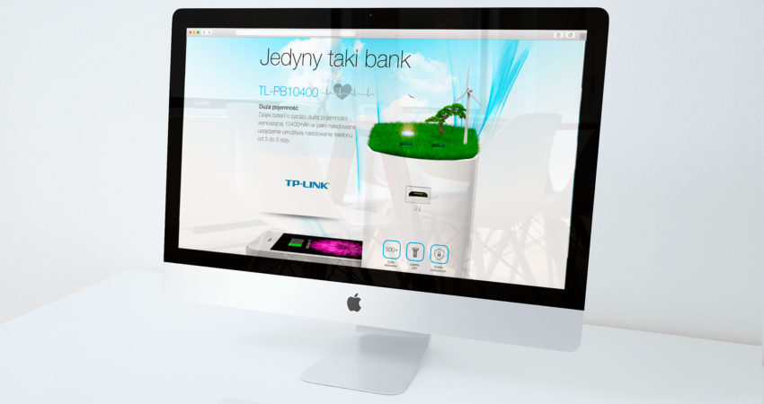 Jedyny taki Bank – strona promocyjna